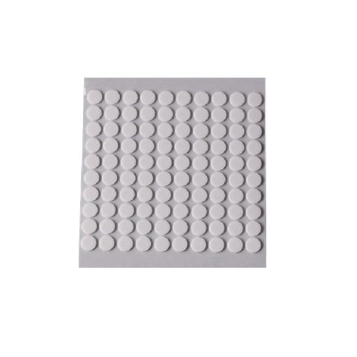 Ruedas autoadhesivas 8 mm 200 uds.