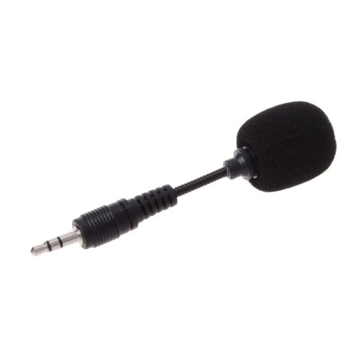 Rugalmas 3 pólusú, 3,5 mm-es sztereó mikrofon