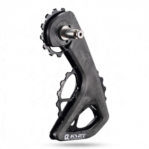 Rulli Oversize RYET con gabbia Rullo superiore 13T e rullo inferiore 19T Cuscinetti in ceramica Rulli in alluminio Per cambio R8000