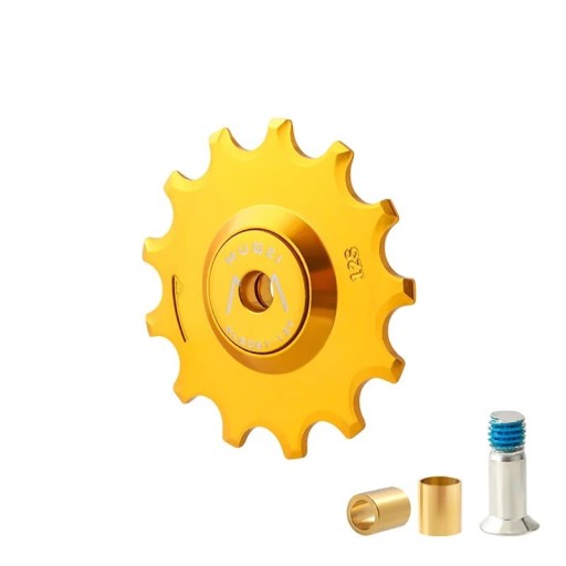 Rullo guida per deragliatore 13T con cuscinetto in ceramica MTB strada 7–12 velocità compatibile Shimano Sram