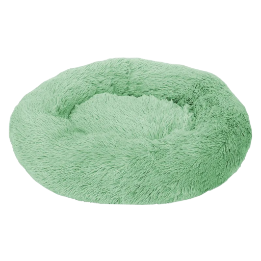 Rundes Fellbett für Hunde und Katzen 40 cm