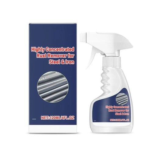 Rustfjerner til rustfrit stål 120 ml Rengøringsmiddel til rustfrit stål Polering til ståloverflader Fjernelse af oxidation Beskyttelse og glans