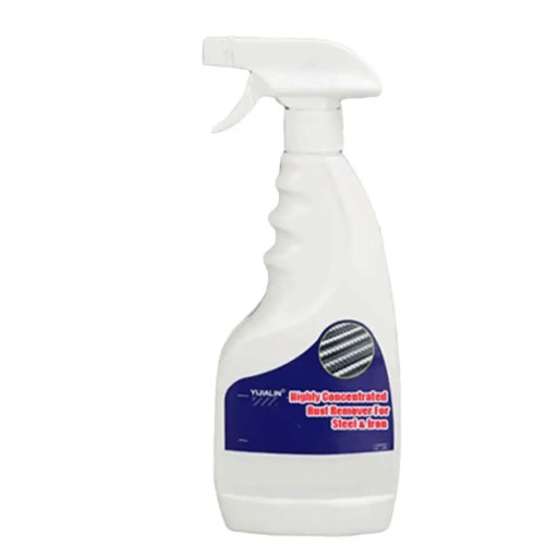 Rustfjerner til rustfrit stål 500 ml Rengøringsmiddel til rustfrit stål Polering til ståloverflader Fjernelse af oxidation Beskyttelse og glans