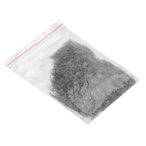 Rustfrie poleringsnåle 0,2 mm 100 g stål abrasivt medium sølv til polering af metaller smykker og detaljerede overflader