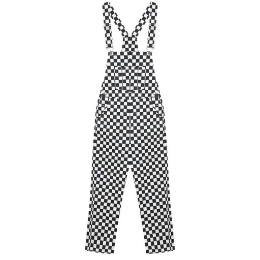 Rutig jumpsuit för damer A2900