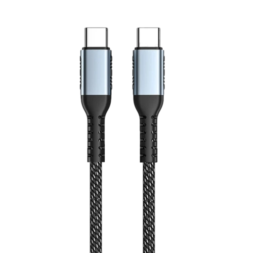 Rychlonabíjecí duální USB C kabel 2 m 100W 5A ultrarychlý nabíjecí PD kabel USB 2.0 datový kabel 48V 480 Mb/s nabíjecí a synchronizační kabel