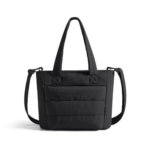 Sac à bandoulière rembourré pour femmes 31 x 25 x 12 cm 9,3 l polyester avec compartiment pour ordinateur portable 13,1 pouces pour l'école