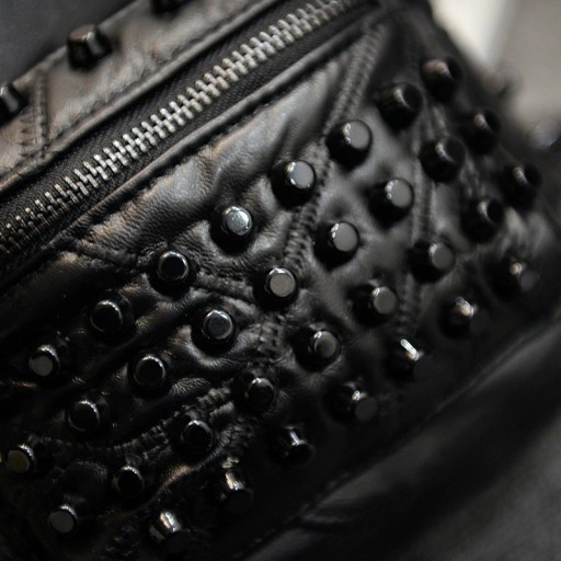 Sac à dos en cuir pour femme E876