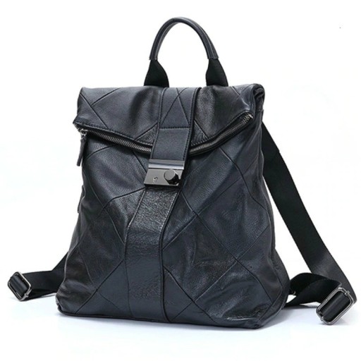 Sac à dos en cuir pour femmes E659
