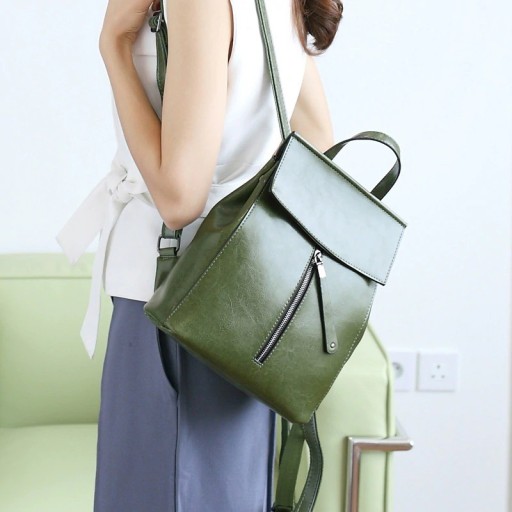 Sac à dos en cuir pour femmes E852