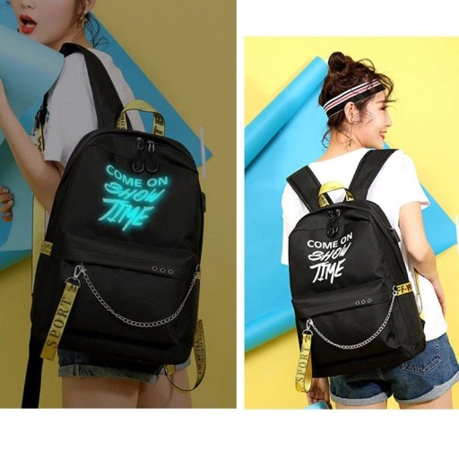 Sac à dos pour femmes avec USB E767