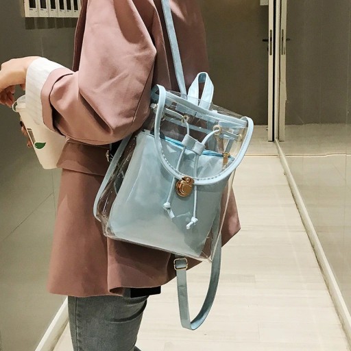 Sac à dos transparent pour femmes E928