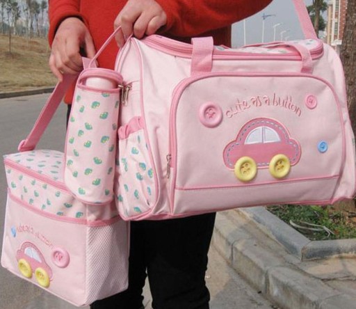 Sac à langer set de 4 pièces