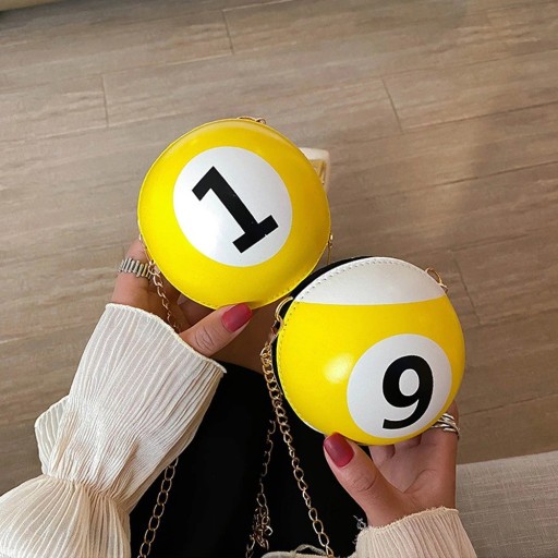 Sac à main boule de billard