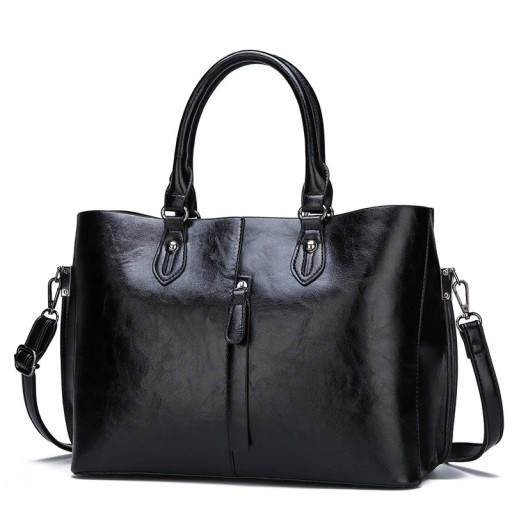 Sac à main en cuir pour femmes et portefeuille