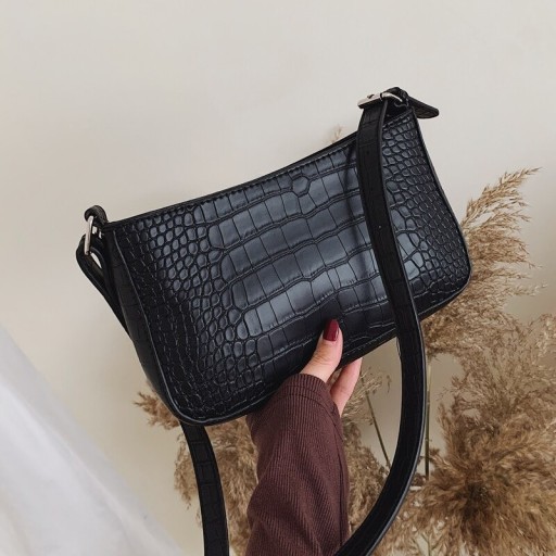 Sac à main pour femme avec motif crocodile M1369