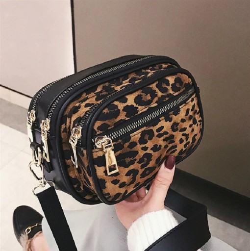 Sac banane léopard pour femmes T815