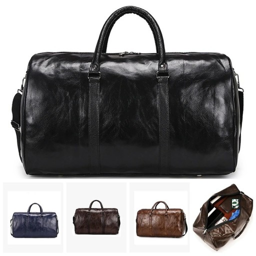Sac de voyage en cuir pour homme