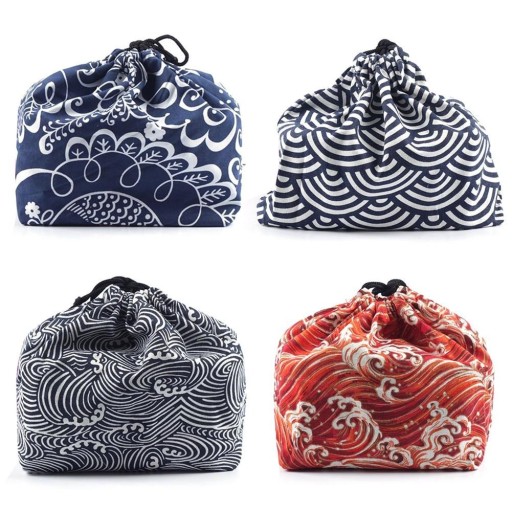 Sac en coton pour boîte à déjeuner