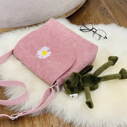 Sac en velours côtelé pour femmes