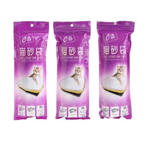 Sacchetti per lettiera per gatti 7 pz