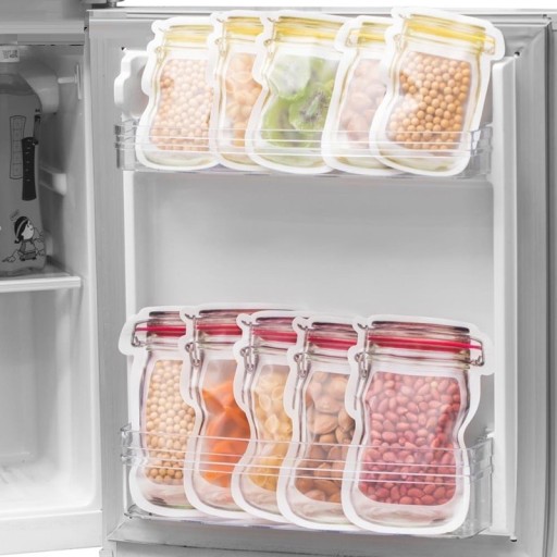 Sacchetti ZIP richiudibili 10 pz