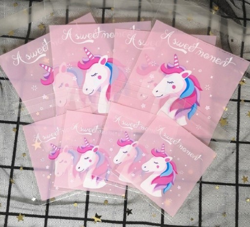 Sacchetto regalo con unicorno 100 pz