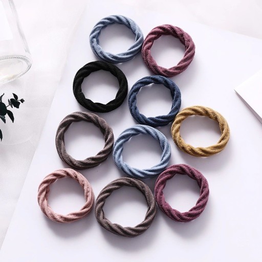 Sachet de élastiques à cheveux - 10 pcs