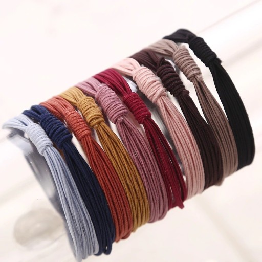 Sachet de élastiques à cheveux - 10 pcs
