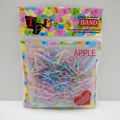 Sachet de gumières pour cheveux - 300 pcs