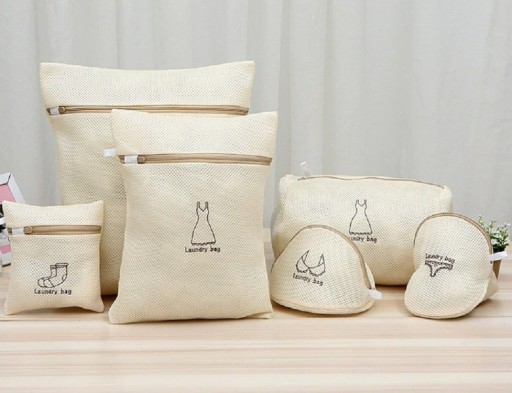 Sachet de lavage pour vêtements délicats 6 pièces