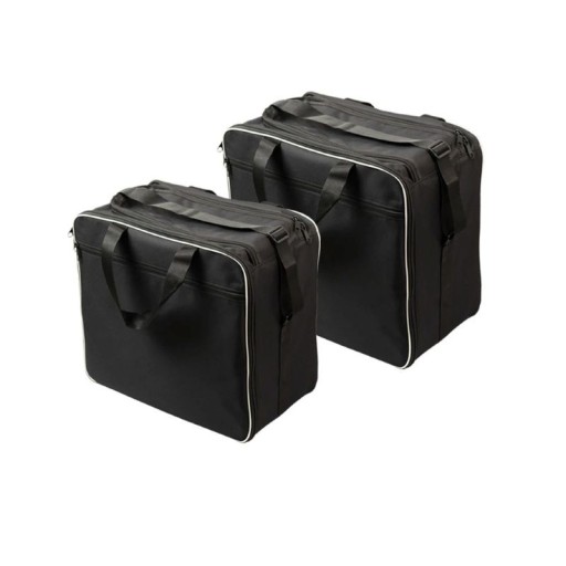 Saco interior para malas laterais de moto conjunto 36 l e 40 l 42,5 × 22 × 38,5 cm e 42,5 × 24,5 × 38,5 cm preto