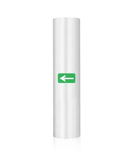 Sacos a vácuo para armazenamento de alimentos 20 x 300 cm Rolos de sacos para máquina de vácuo Sacos para seladora a vácuo para conservação de alimentos
