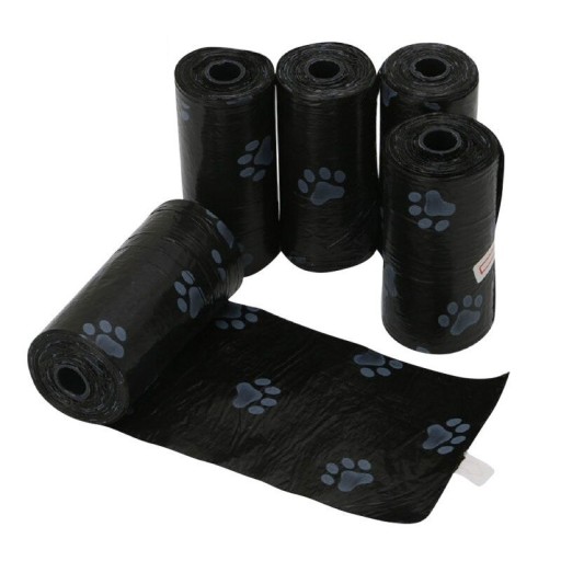 Sacos para excrementos de cães 5 rolos