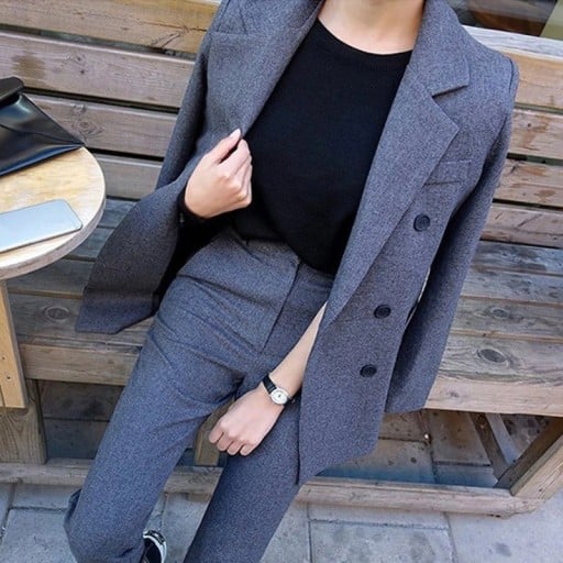 Sacou și pantaloni pentru femei B1028