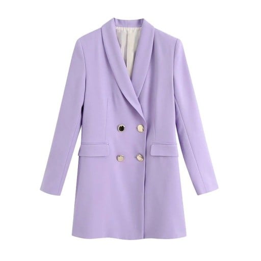 Sacou violet pentru femei