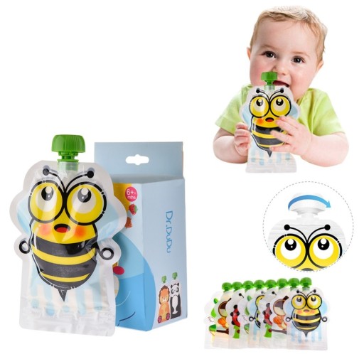 Sacs à goûter avec image - 8 pcs