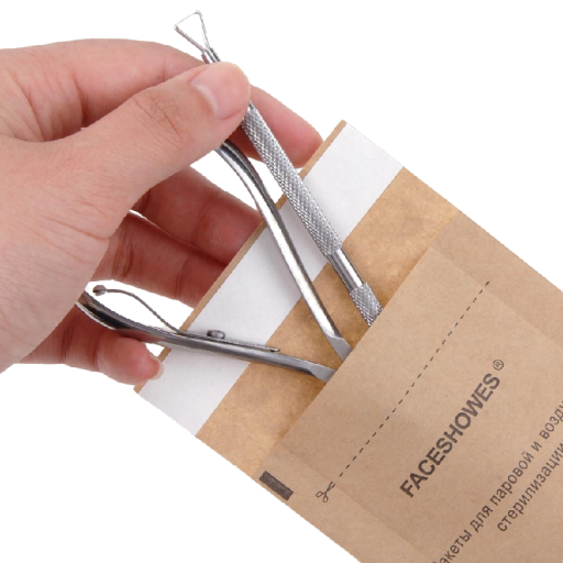 Sacs de stérilisation 75 x 150 mm 100 pcs