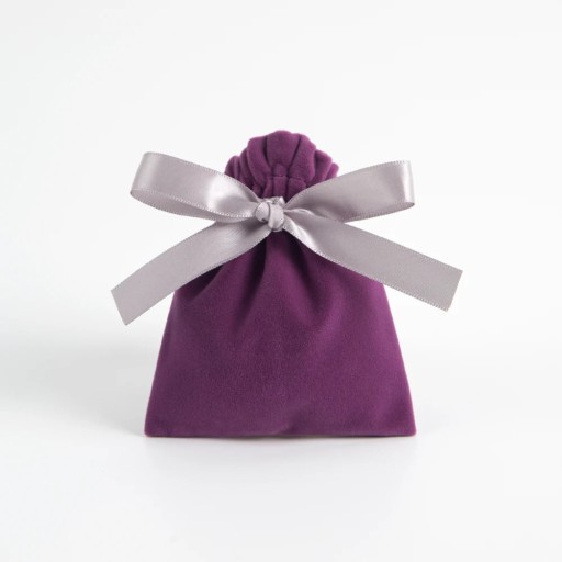 Sada 10 ks barevných sametových zatahovacích sáčků 12×15 cm s barevnými stuhami, dárkové pytlíky na šperky a drobnosti