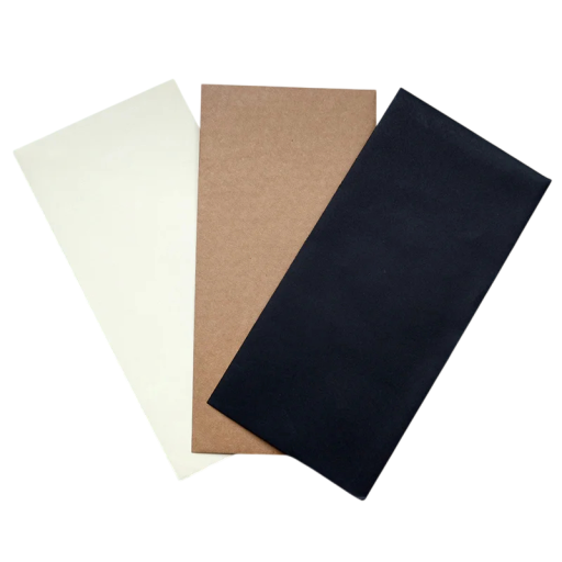 Sada 10 ks papierových obálok 22 × 11 cm obálky na dopisy, dokumenty a priania so zavíracou klopou 3 varianty
