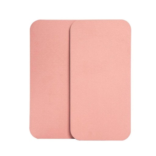 Sæt med 2 bløde TPE-puder til knæ, albuer og håndflader. Yogamåtter 34x17 cm. Til hjemmetræning, fitness og genoptræning.