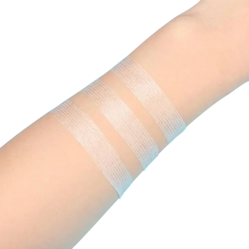 Sæt med 5 sterile plasterstrimler til snitsår og flænger Papirplaster til sårforbinding Førstehjælp Steril latexfri forbinding