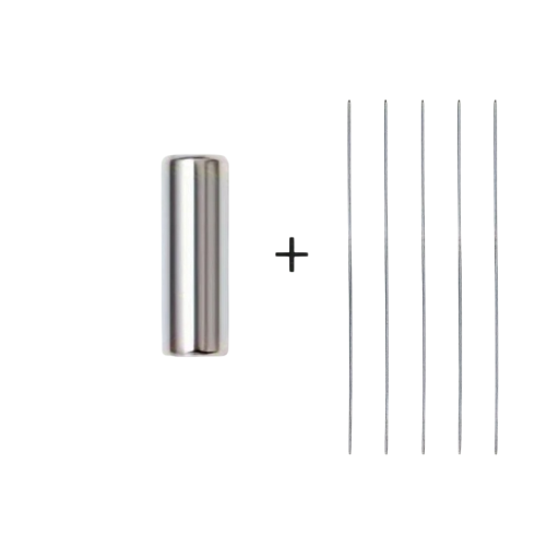 Sæt med 6 neglemagneter 3 x 1 cm katteøje-effekt fleksibel jerntrådsbarre forskellige designs neglekunstværktøjsmagnet til gellack negledekoration