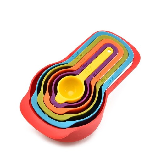 Sæt med målebægre i plastik, 6 stk.