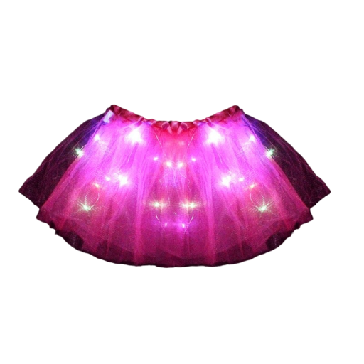 Saia de Tule Iluminada para Meninas