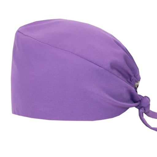 Șal femeiesc simplu, rapid uscat, dimensiune universală, poliester, spandex, violet, pentru bucătari, cosmeticieni, dentiști, bonete