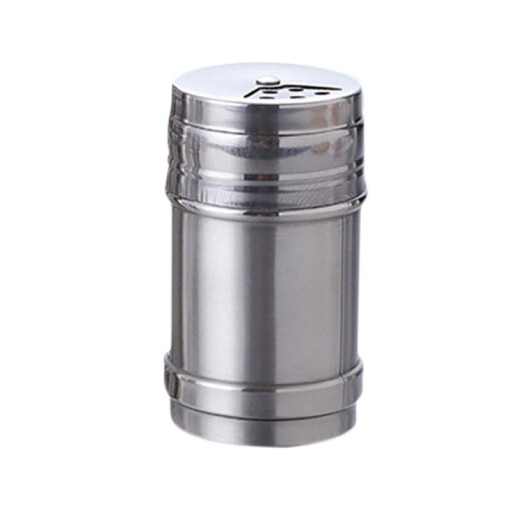 Salière en acier inoxydable