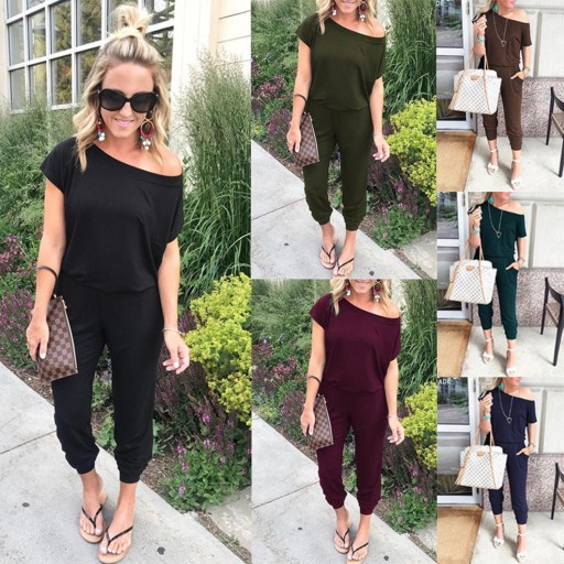 Salopette asymétrique pour femmes