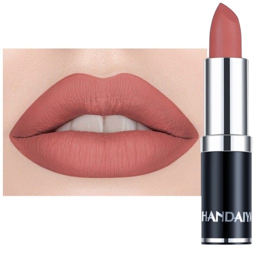 Sametově matná rtěnka na rty Dlouhotrvající a voděodolný make-up na rty
