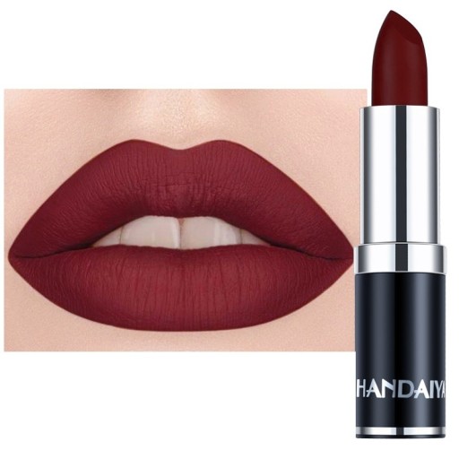 Sametově matná rtěnka na rty Dlouhotrvající a voděodolný make-up na rty